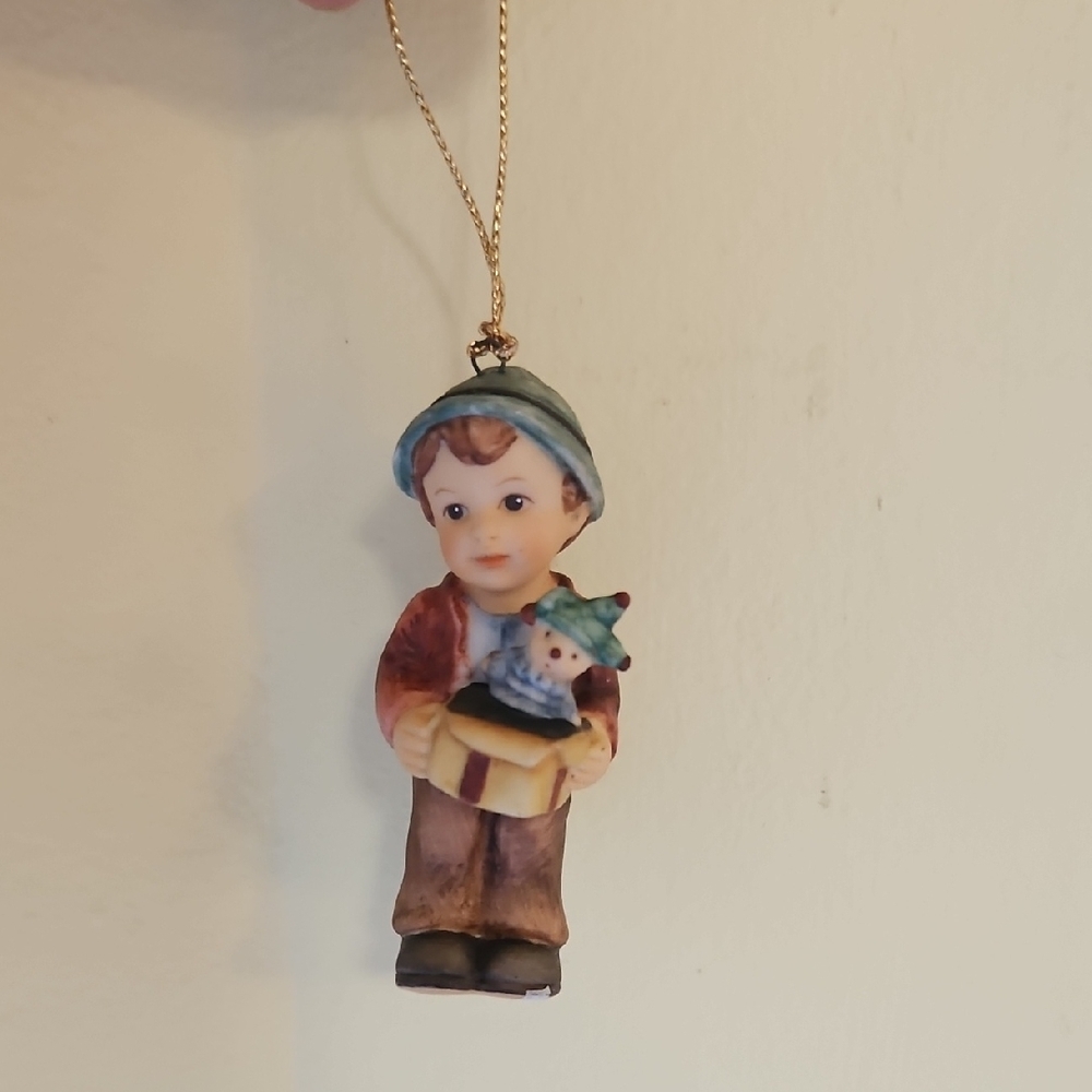 GOEBEL 1999 Charming Boy Figurine Ornament